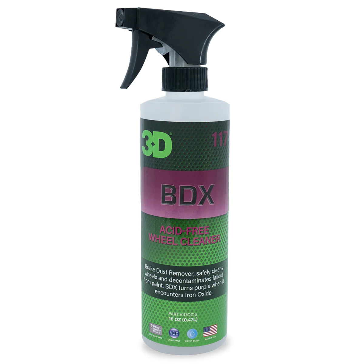 3D BDX Acid Free Wheel Cleaner